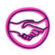 EndeavourIcons-Pink_SupportShake