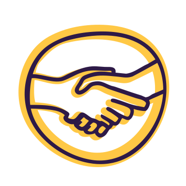 EndeavourIcons-POS-Yellow_SupportShake