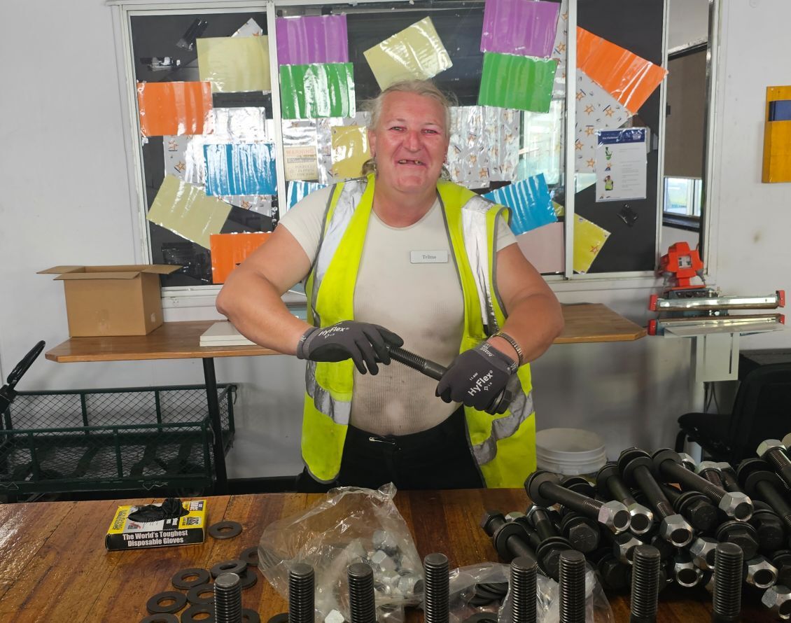 Telina - Working at Mackay