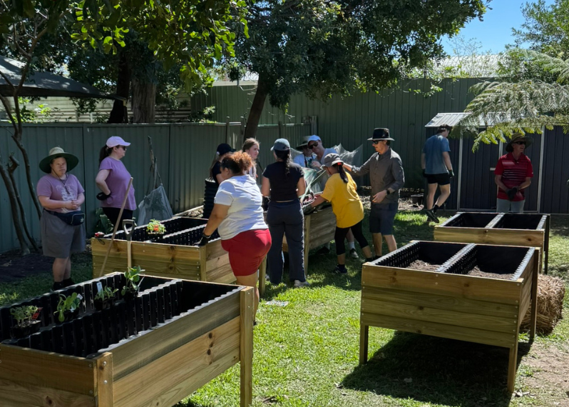 Image 4. Working together