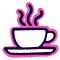 L and L Hub Activity Icons_RGB_Pink_Coffee Activity_Positive