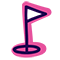 L and L Hub Activity Icons_RGB_Pink_Golf_Positive