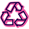 L and L Hub Activity Icons_RGB_Pink_Recycling_Positive