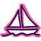 L and L Hub Activity Icons_RGB_Pink_Sailing_Positive