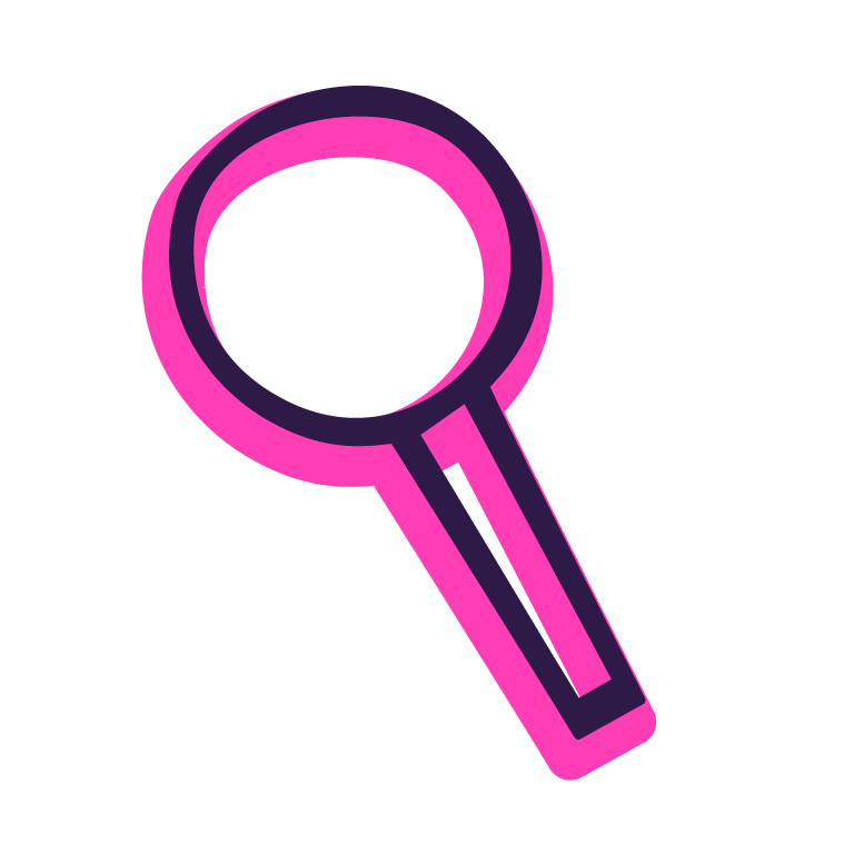 EndeavourIcons-Pink_MagnifyingGlass