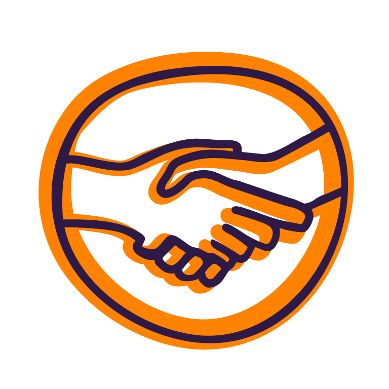 EndeavourIcons-Orange_SupportShake